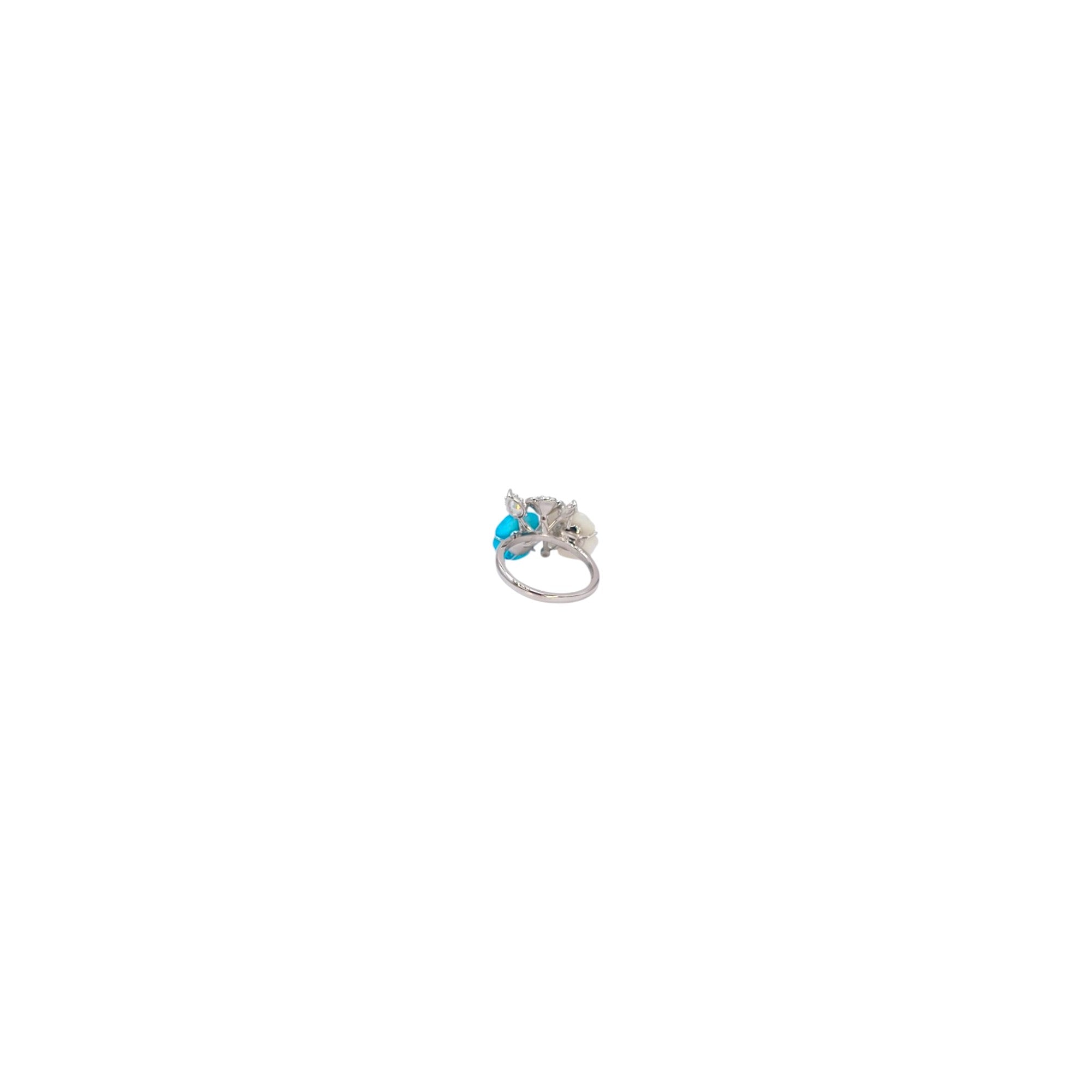 Enchanted Floral Sterling Silver Ring