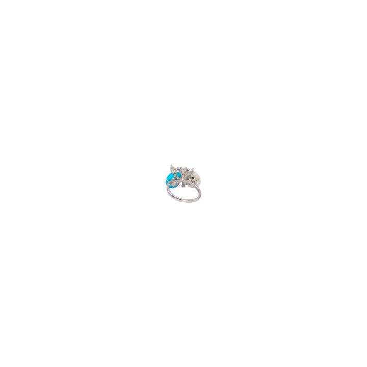 Enchanted Floral Sterling Silver Ring